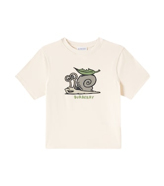 T-Shirt Snail aus Baumwoll-Jersey | Burberry Kids