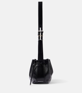 Pumpkin Small leather bucket bag | Givenchy