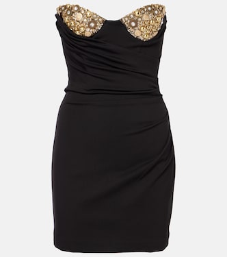 Verziertes Bustier-Kleid aus Jersey | Area