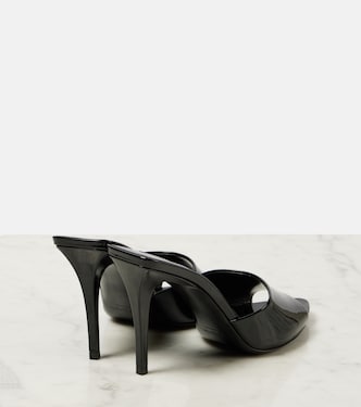 Pantoletten Romy aus Lackleder | Saint Laurent