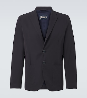 Seersucker blazer | Herno