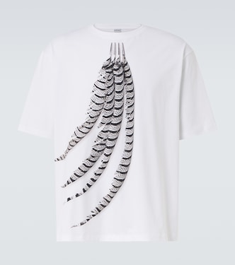 Printed cotton jersey T-shirt | Loewe