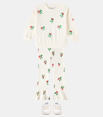 Felpa Lingonberries in jersey di cotone | Mini Rodini