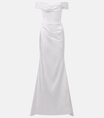 Bridal Nova Cora satin corset gown | Vivienne Westwood