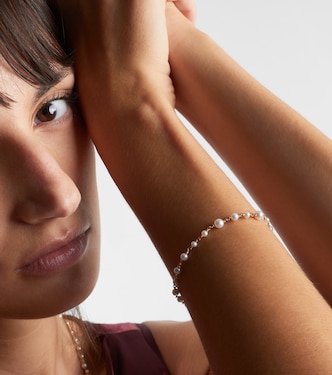 Pearl Classics 18kt gold bracelet with pearls | David Yurman