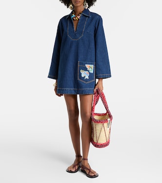 Speedy denim minidress | Alémais
