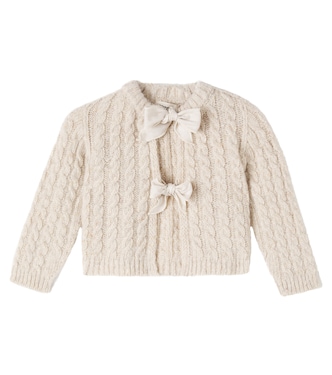 Baby Martinique wool-blend cardigan | Cozmo