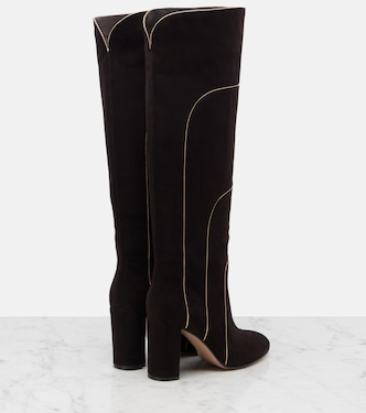 85 suede knee-high boots | Gianvito Rossi