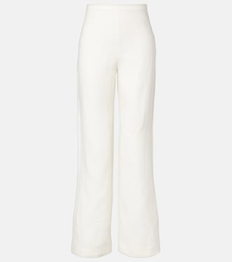 Ilride high-rise linen straight pants | Faithfull