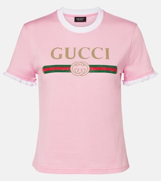 Logo cotton jersey T-shirt | Gucci