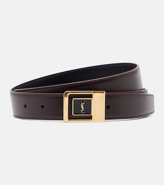 Cassandre leather belt | Saint Laurent