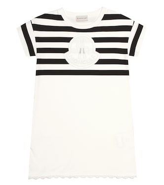 Kleid aus Stretch-Baumwolle | Moncler Enfant