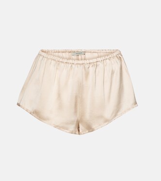 Shorts Venice in raso di seta | Asceno