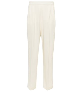 Thea high-rise cady straight pants | Joseph