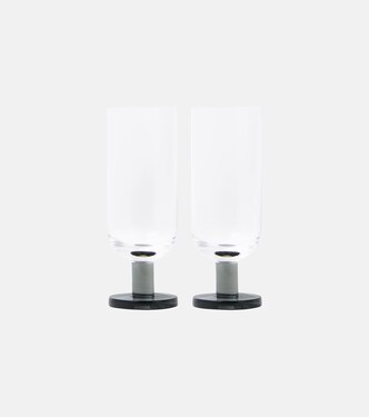 Puck set of 2 highball glasses | Tom Dixon