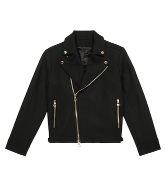 Wool-blend jacket | Balmain Kids