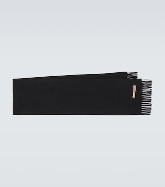 Sciarpa in lana con frange | Acne Studios
