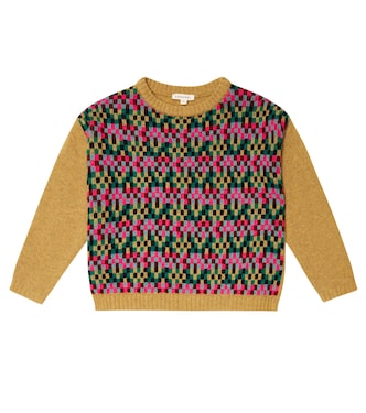 Pull Jeon en laine mélangée | Caramel