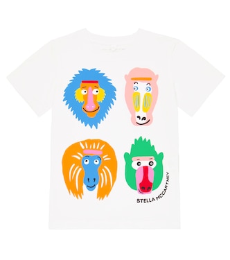 프린트 코튼 저지 티셔츠 | Stella McCartney Kids