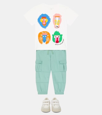프린트 코튼 저지 티셔츠 | Stella McCartney Kids