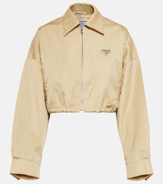 Giacca cropped in Re-Nylon | Prada