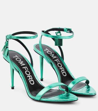 Padlock leather sandals | Tom Ford