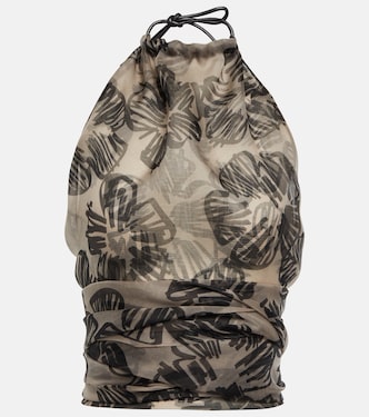 Crop top Shaila de seda | Max Mara
