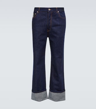 Jeans Fisherman con bajos vueltos | Loewe