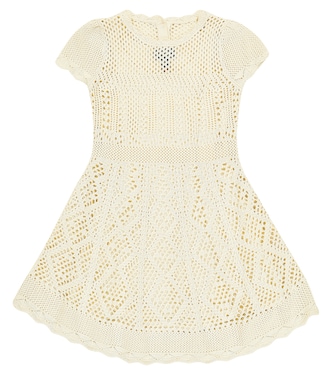 Robe en pointelle de coton | Polo Ralph Lauren Kids