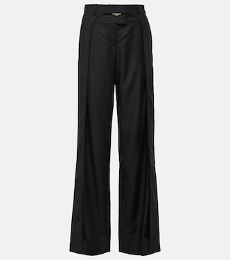 Pantaloni Tio in lana a gamba larga | Aya Muse