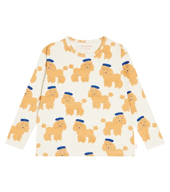 Tiny Poodle cotton jersey T-shirt | Tinycottons