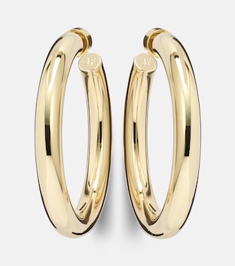Samira Baby 10kt gold-plated hoop earrings | Jennifer Fisher