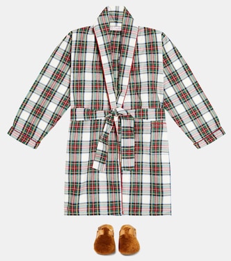 Justino cotton-blend robe | La Coqueta