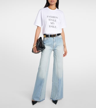 Cotton jersey T-shirt  | Victoria Beckham