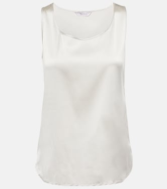 Leisure Pan silk-blend tank top | Max Mara