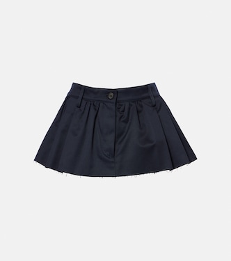 Minirock aus Baumwoll-Canvas | Miu Miu
