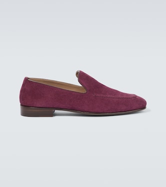 Truro suede loafers | Manolo Blahnik