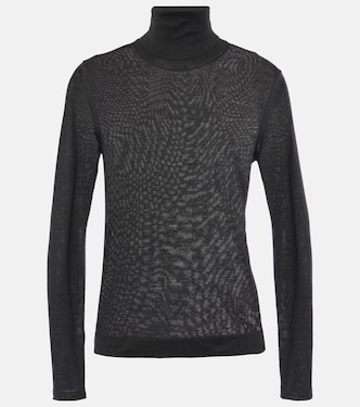 Top de cuello alto de cachemir y seda | Tom Ford