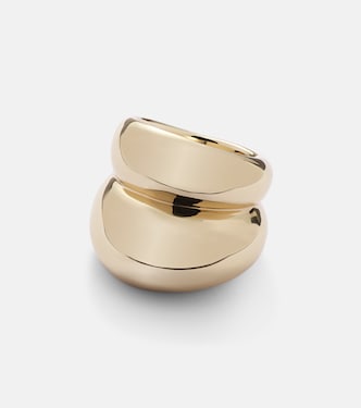Chavez gold-plated ring | Jennifer Fisher