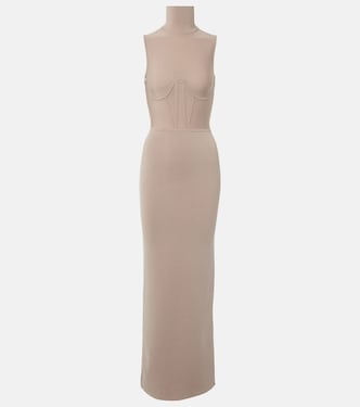 Gwyneth knitted corset maxi dress | Nensi Dojaka