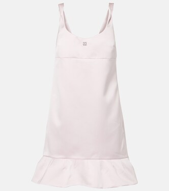 4G ruffle satin minidress | Givenchy