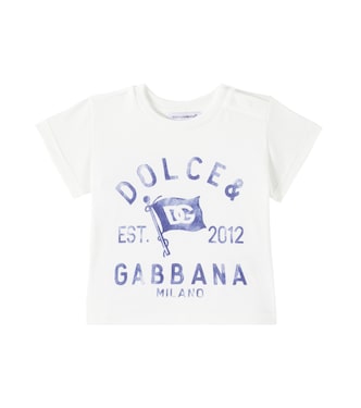 Baby - T-shirt in cotone | Dolce&Gabbana Kids