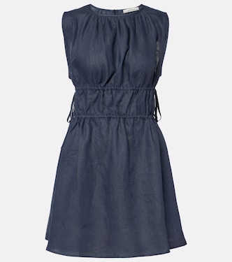 Minikleid Como aus Leinen | Asceno