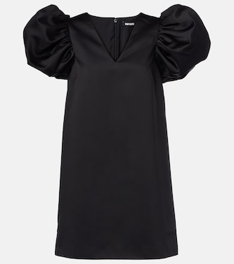 Puff-sleeve satin minidress | Rotate