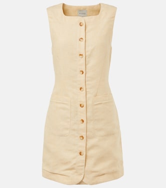 Vestido corto Emma de lino | Posse