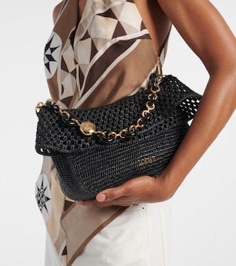 Sac Paula's Ibiza Ola Small en raphia | Loewe