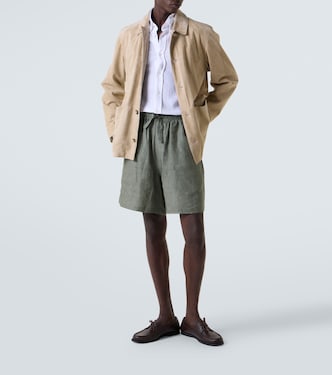 Linen shorts | Saman Amel