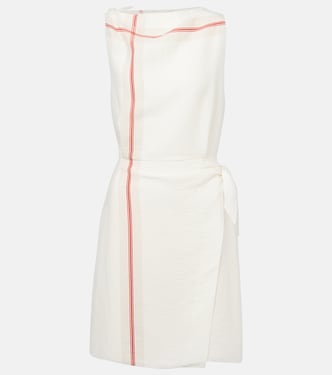 Striped wrap dress | Vince