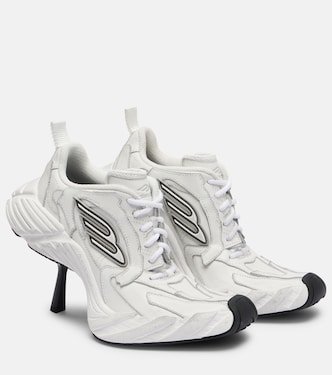 Monday leather sneaker pumps | Balenciaga