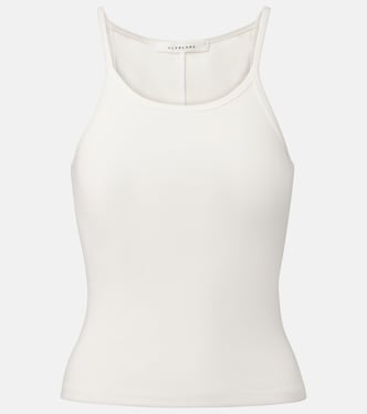 Ribbed-knit cotton tank top | Slvrlake